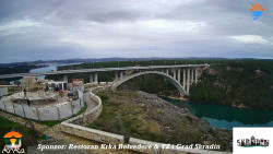 Skradin, řeka Krka, most A1