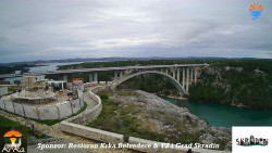 Skradin, řeka Krka, most A1