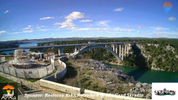 Skradin, řeka Krka, most A1