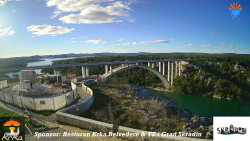 Skradin, řeka Krka, most A1