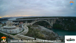 Skradin, řeka Krka, most A1
