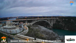 Skradin, řeka Krka, most A1