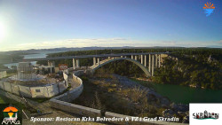 Skradin, řeka Krka, most A1