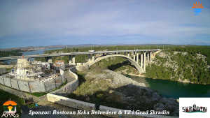 Městečko Skradin - Skradin, řeka Krka, most A1 - 16.2.2026 v 09:00 Městečko Skradin - Skradin, řeka Krka, most A1 - 16.2.2026 v 09:00