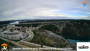 Městečko Skradin - Skradin, řeka Krka, most A1 - 16.2.2026 v 12:00 Městečko Skradin - Skradin, řeka Krka, most A1 - 16.2.2026 v 12:00