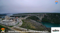 Skradin, řeka Krka, most A1