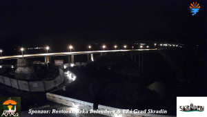 Městečko Skradin - Skradin, řeka Krka, most A1 - 16.2.2026 v 19:00 Městečko Skradin - Skradin, řeka Krka, most A1 - 16.2.2026 v 19:00