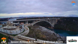 Skradin, řeka Krka, most A1