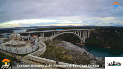 Skradin, řeka Krka, most A1