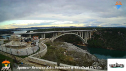Skradin, řeka Krka, most A1