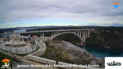Skradin, řeka Krka, most A1
