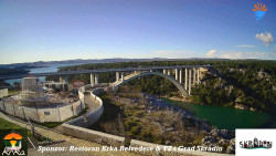 Skradin, řeka Krka, most A1