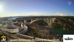 Skradin, řeka Krka, most A1