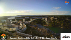 Skradin, řeka Krka, most A1