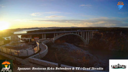 Skradin, řeka Krka, most A1