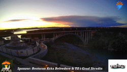 Skradin, řeka Krka, most A1