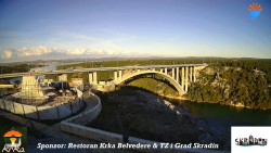 Skradin, řeka Krka, most A1