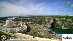 Skradin, řeka Krka, most A1
