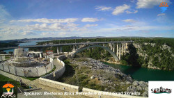 Skradin, řeka Krka, most A1