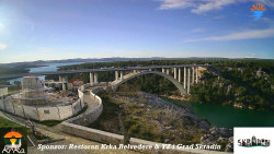Skradin, řeka Krka, most A1