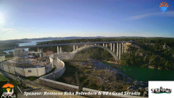 Skradin, řeka Krka, most A1