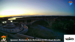 Skradin, řeka Krka, most A1