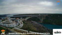 Skradin, řeka Krka, most A1
