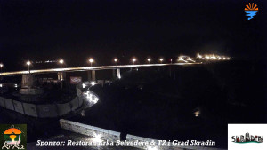 Městečko Skradin - Skradin, řeka Krka, most A1 - 20.2.2026 v 02:45 Městečko Skradin - Skradin, řeka Krka, most A1 - 20.2.2026 v 02:45