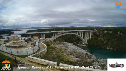 Skradin, řeka Krka, most A1