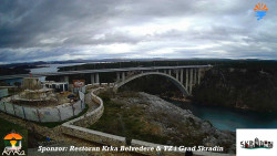 Skradin, řeka Krka, most A1