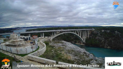 Skradin, řeka Krka, most A1