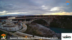 Skradin, řeka Krka, most A1