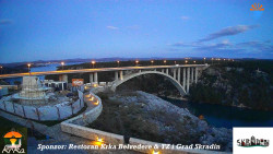 Skradin, řeka Krka, most A1