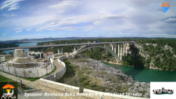 Skradin, řeka Krka, most A1