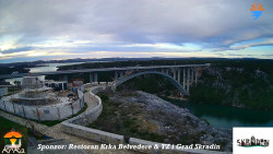 Skradin, řeka Krka, most A1