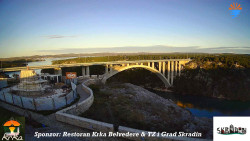 Skradin, řeka Krka, most A1