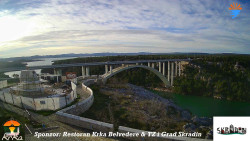Skradin, řeka Krka, most A1