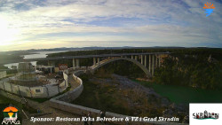 Skradin, řeka Krka, most A1