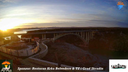 Skradin, řeka Krka, most A1