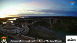 Skradin, řeka Krka, most A1