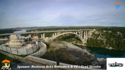 Skradin, řeka Krka, most A1