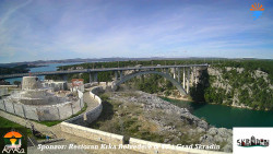 Skradin, řeka Krka, most A1