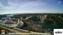 Skradin, řeka Krka, most A1