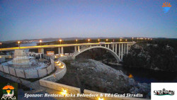 Skradin, řeka Krka, most A1