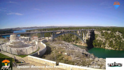 Skradin, řeka Krka, most A1