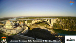 Skradin, řeka Krka, most A1