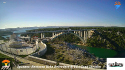 Skradin, řeka Krka, most A1