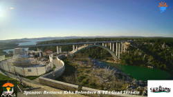 Skradin, řeka Krka, most A1