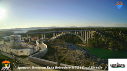 Skradin, řeka Krka, most A1