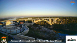 Skradin, řeka Krka, most A1